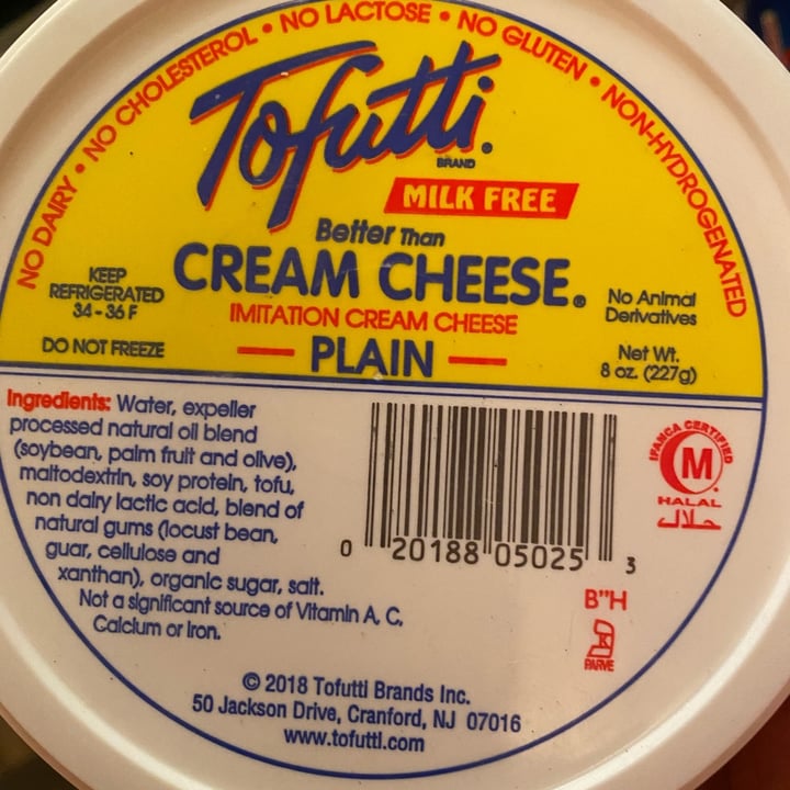 review photo of Tofutti Better Than Cream Cheese shared by @monymadie on 30 May 2022 - review
