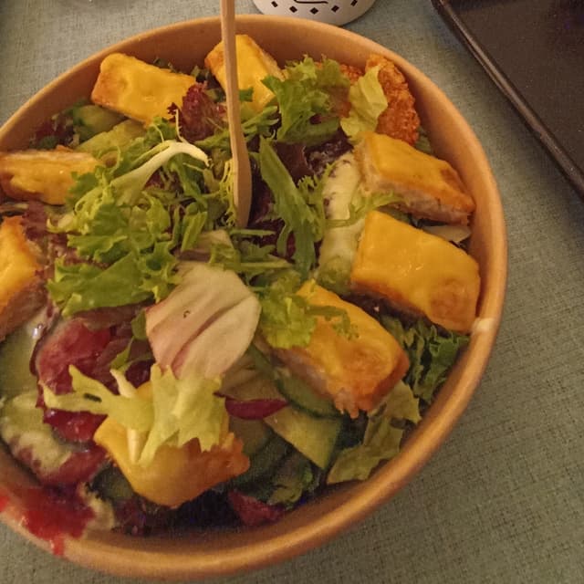 菜肴“Caesar salade”的照片