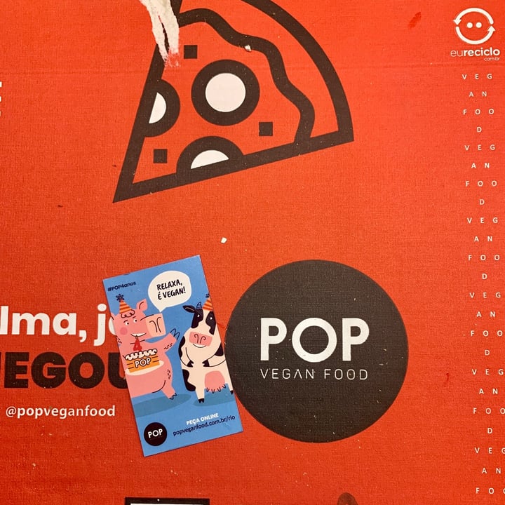 photo of Pop Vegan Food Pizza Marguerita shared by @lolario on  23 Jul 2021 - review