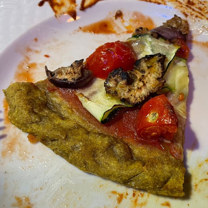 photo of Veganfruttariano Pizza di Platano Con Frutta Ortaggio shared by @veraab on  27 Oct 2022 - review