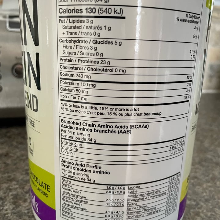 review photo of Webber Naturals Vegan Protein Powder - Rich Chocolate shared by @dgomes on 24 Jan 2022 - review