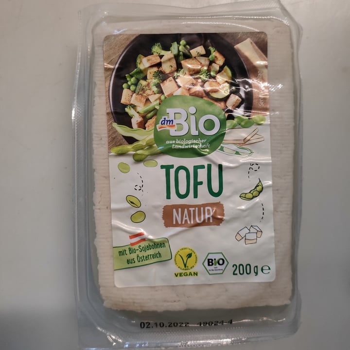 photo of dmBio Tofu Natur shared by @verodna on  20 Nov 2022 - review