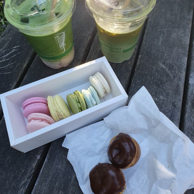 菜肴“Dirty Matcha”的照片