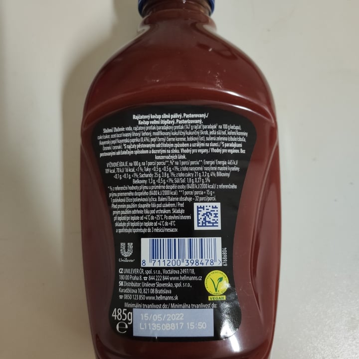 review photo of Hellmann’s Ketchup shared by @galchanskaia on 12 Sep 2021 - review