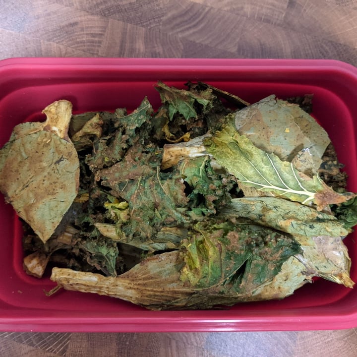 photo of Wakamama Vegan Kale Chips shared by @preethiness on  19 Sep 2021 - review