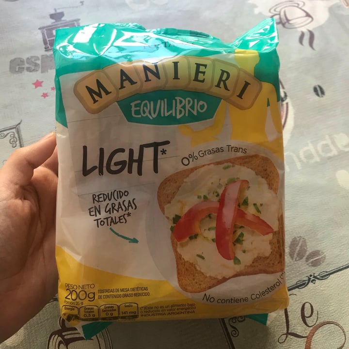 photo of Manieri Tostadas light de harina de trigo shared by @florecia on  11 May 2021 - review