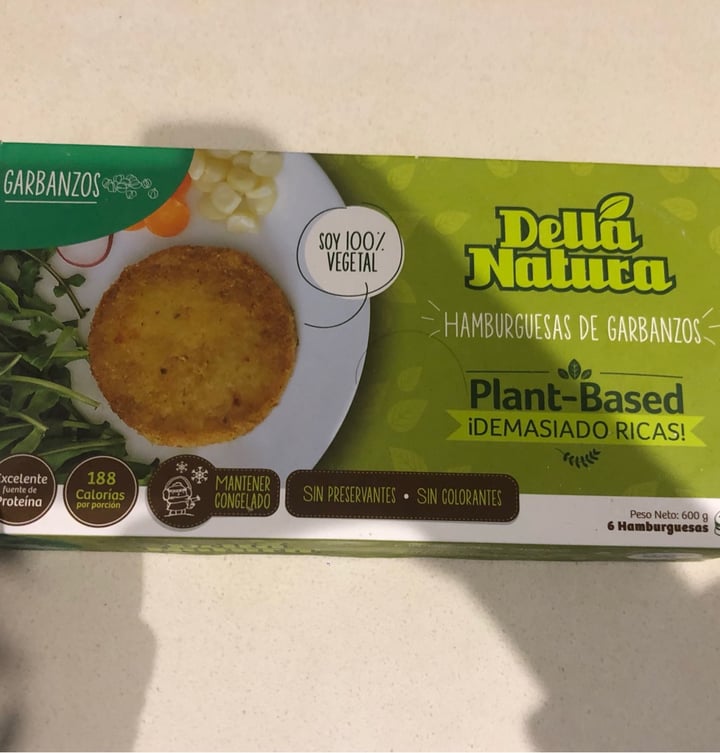 review photo of Della natura Hamburguesas de Garbanzos shared by @pat2807 on 28 Aug 2021 - review