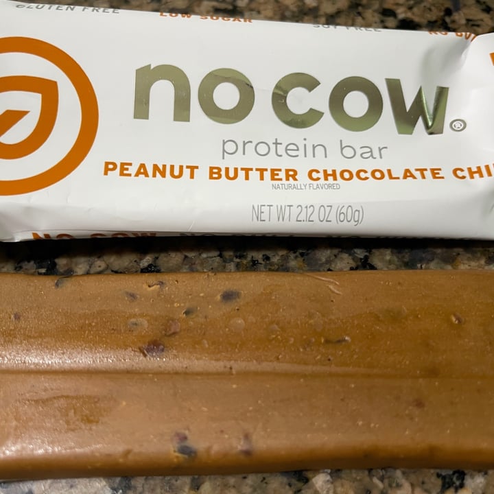 photo of No Cow Peanut Butter Chocolate Chip Bar shared by @karenasp on  14 Jun 2021 - review