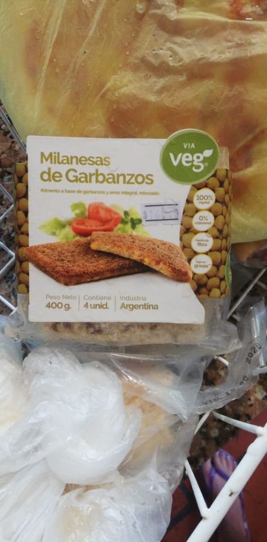 photo of Via Veg Milanesas De Garbanzos shared by @laurigambier on  16 Jan 2020 - review