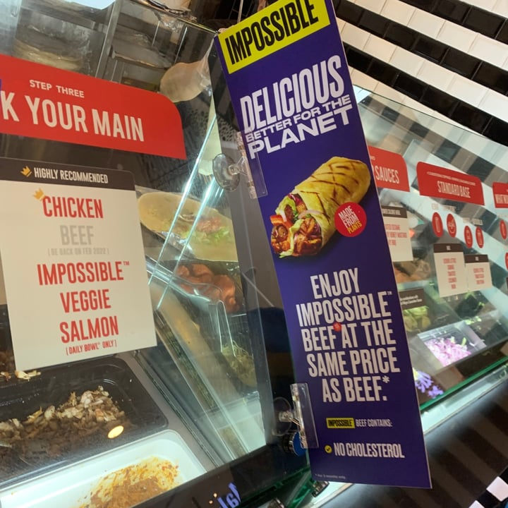 photo of Stuff'd Kebab (Impossible Beef) shared by @claudben on  14 Nov 2021 - review