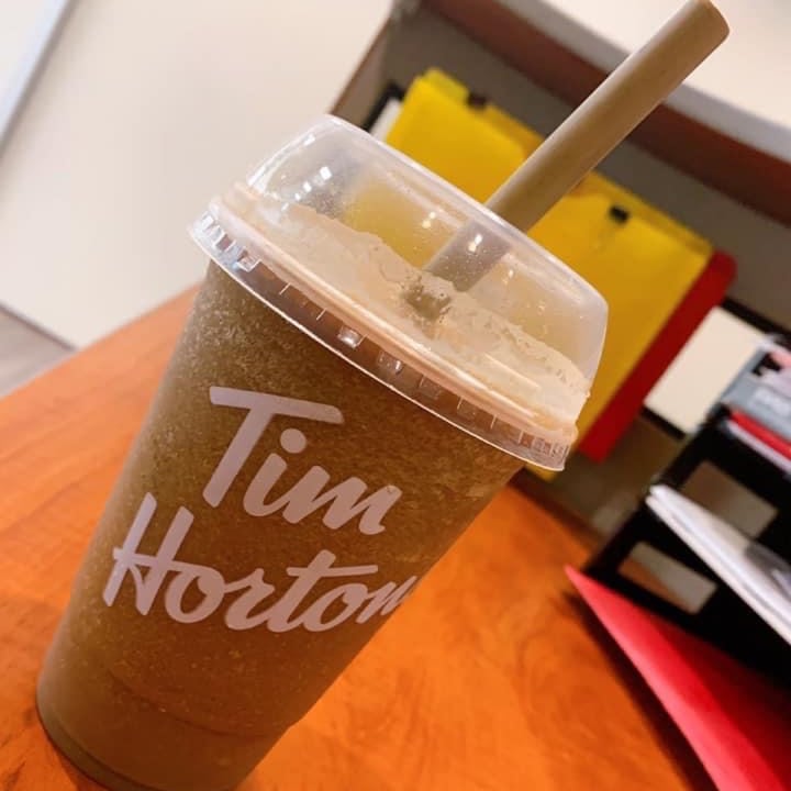 photo of Tim Hortons Ice Cap shared by @alternativevegan on  03 Sep 2020 - review