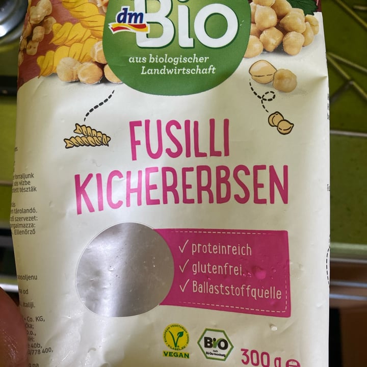photo of dmBio Fusilli Kichererbsen shared by @alessiacarrara on  08 Apr 2022 - review