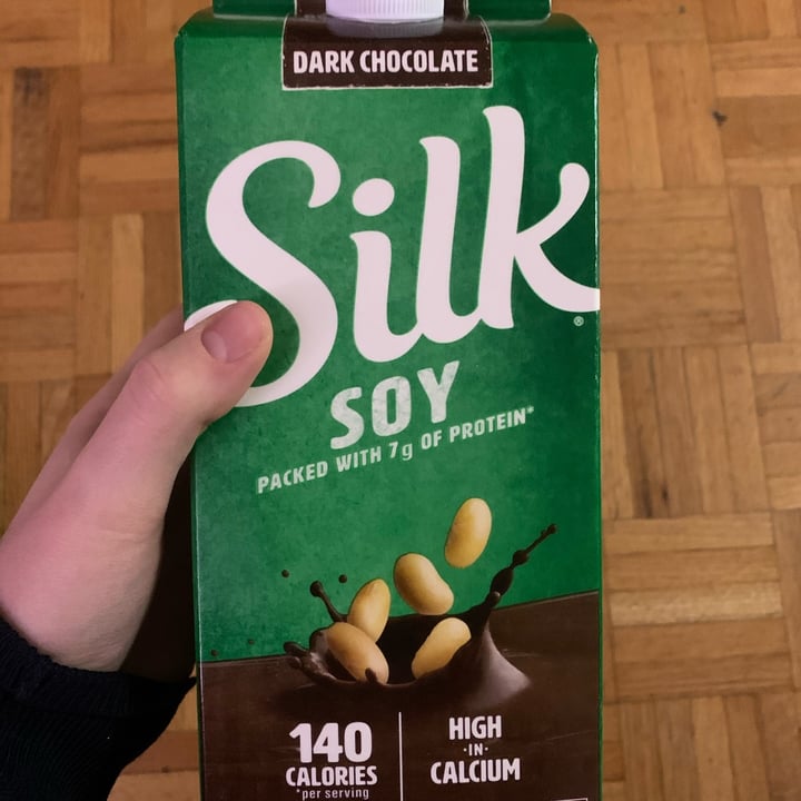 photo of Silk Silk Soy Dark Chocolate Milk shared by @vanessaelaine on  07 Jan 2022 - review