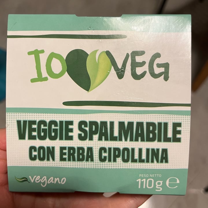 photo of ioVEG crema spalmabile con erba cipollina shared by @tipsyballoons on  11 Oct 2022 - review