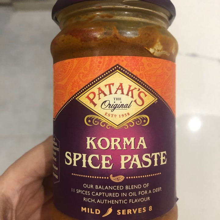 photo of Patak's Korma spice paste shared by @ciferreira on  28 Sep 2021 - review