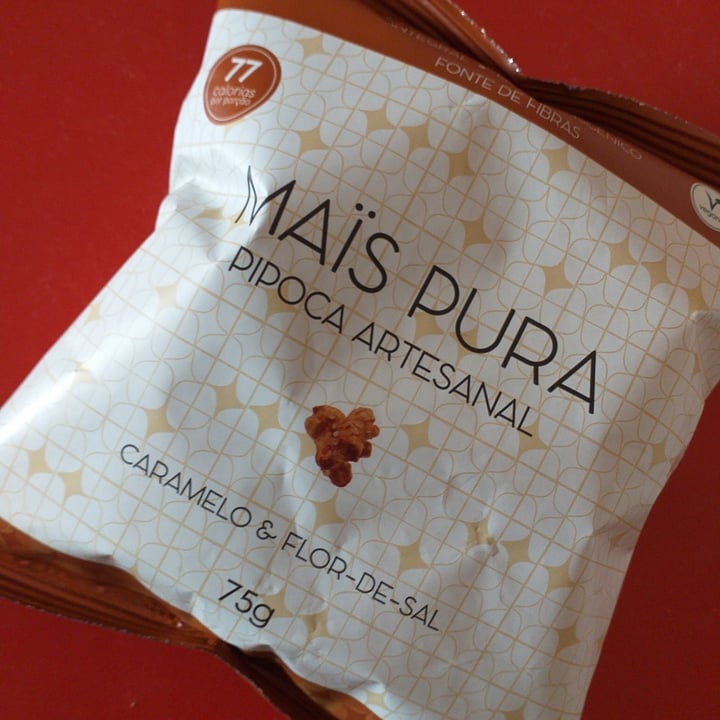 review photo of Maïs pura Pipoca artesanal - Sabor Caramelo E Flor De Sal shared by @simonevg on 02 May 2022 - review