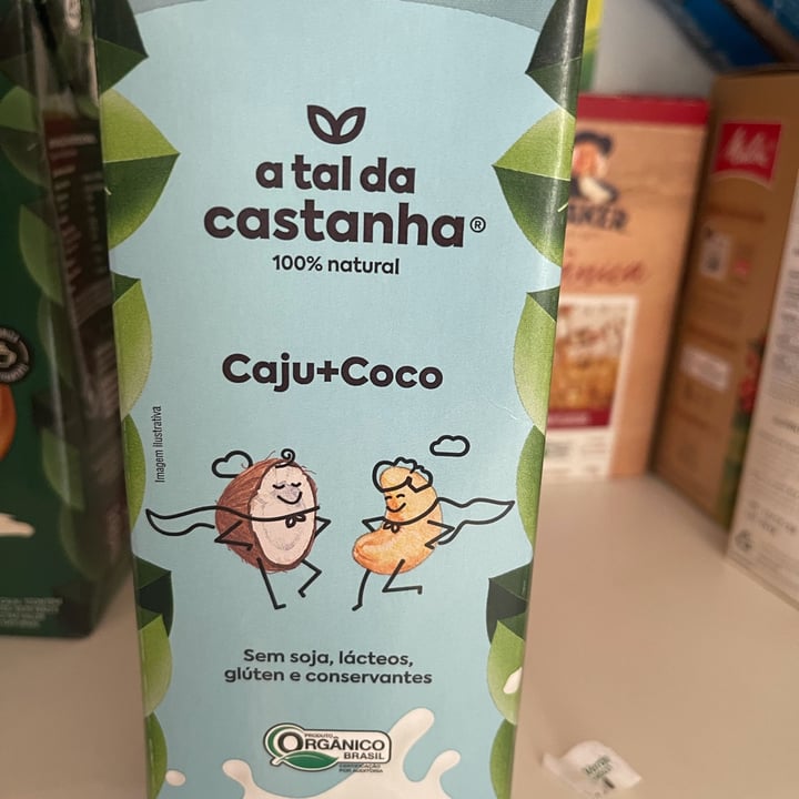 photo of A Tal da Castanha Alimento com Castanha de Caju e Leite de Coco orgânico shared by @mariliacysneiros on  09 May 2022 - review