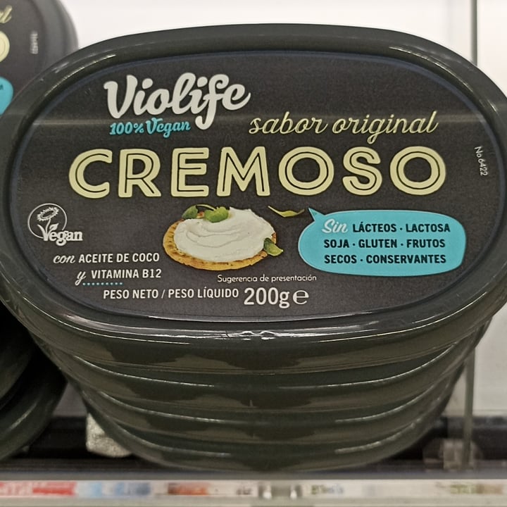 photo of Violife Queso Untable Cremoso sabor Original shared by @ineroux on  21 Nov 2022 - review