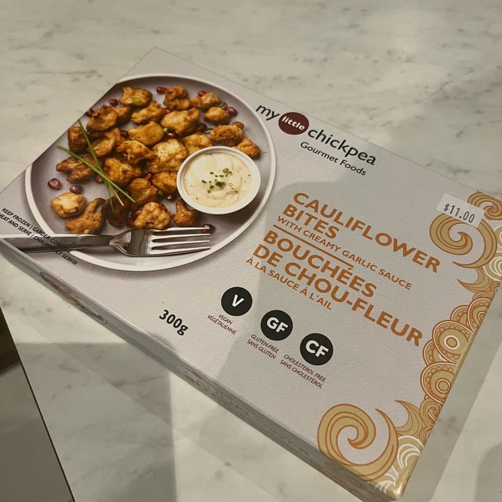 photo of My Little Chickpea Cauliflower Bites shared by @kavirac on  11 Dec 2022 - review