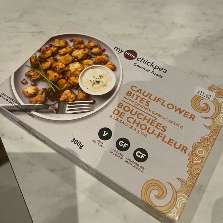review photo of My Little Chickpea Cauliflower Bites shared by @kavirac on 11 Dec 2022 - review