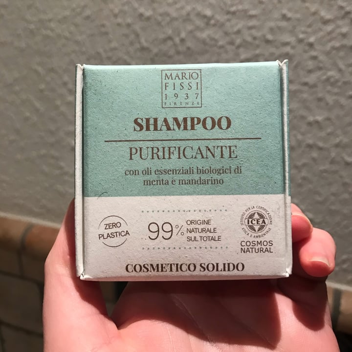 photo of Saponerie Mario Fissi Shampoo Purificante shared by @giuliaazorzi on  10 Dec 2021 - review