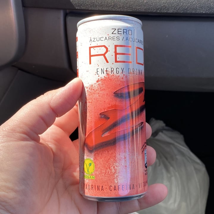 photo of ALDI red energy drink shared by @veganagram on  10 May 2022 - review