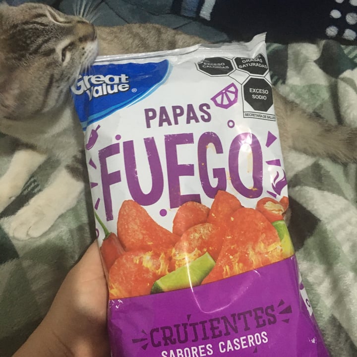 photo of Great Value  Papas Fuego shared by @karlazavala on  15 Mar 2021 - review