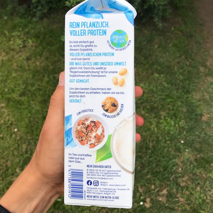 photo of Alpro Soya chilled shared by @david- on  12 Oct 2021 - review