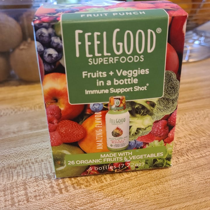 review photo of Feel good organic superfoods Feel GOOD super Foods (Immune Support Shot) shared by @sirius on 20 Apr 2022 - review