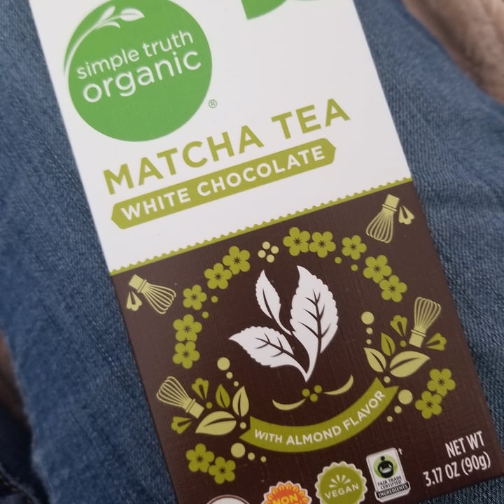 photo of Simple Truth Matcha Tea White Chocolate shared by @badassvegangoddess on  18 Jul 2020 - review