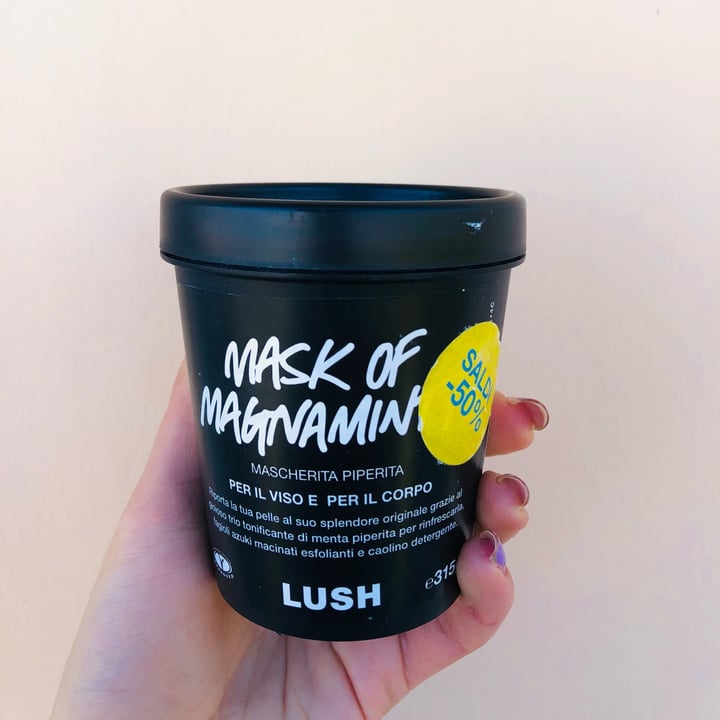 photo of LUSH Fresh Handmade Cosmetics Mask of Magnaminty shared by @francescadomenica on  06 Feb 2022 - review