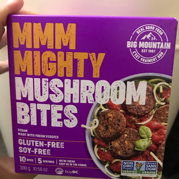 photo of Big Mountain Foods Mighty Mushroom bites shared by @edit on  24 Sep 2022 - review