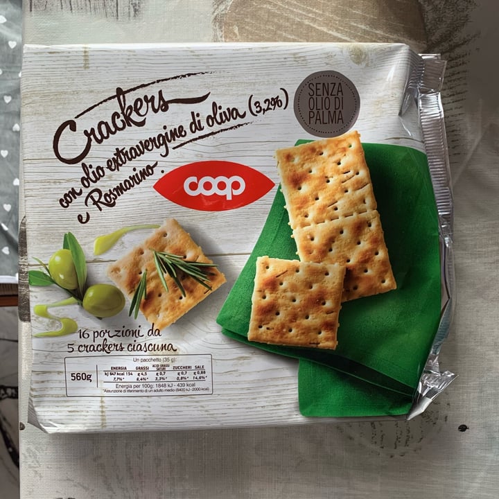 photo of Origine Coop Cracker all’olio d’oliva shared by @vickybri on  07 Apr 2022 - review