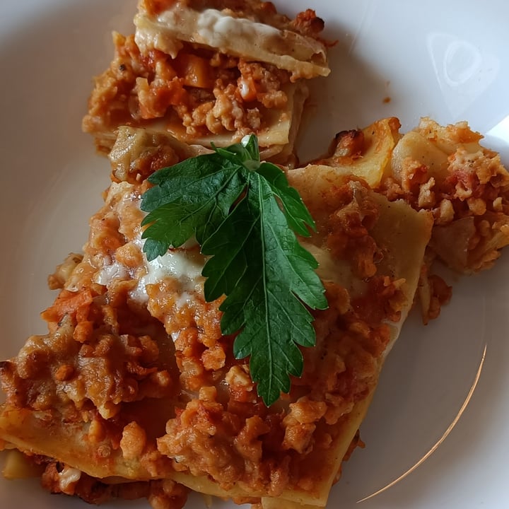 photo of Veganda Lasagna Al Ragù Di Soia shared by @angelag on  11 Jan 2022 - review
