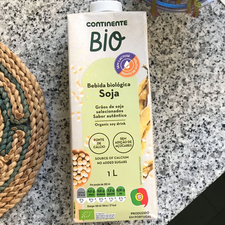 review photo of Continente Bebida Biológica de Soja shared by @joaoalmeida on 12 Oct 2021 - review