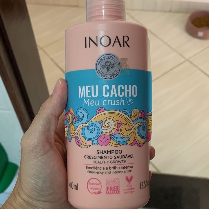 review photo of Inoar Shampoo Meu Cacho Meu Crush shared by @marcialeitesantiago on 27 Apr 2022 - review