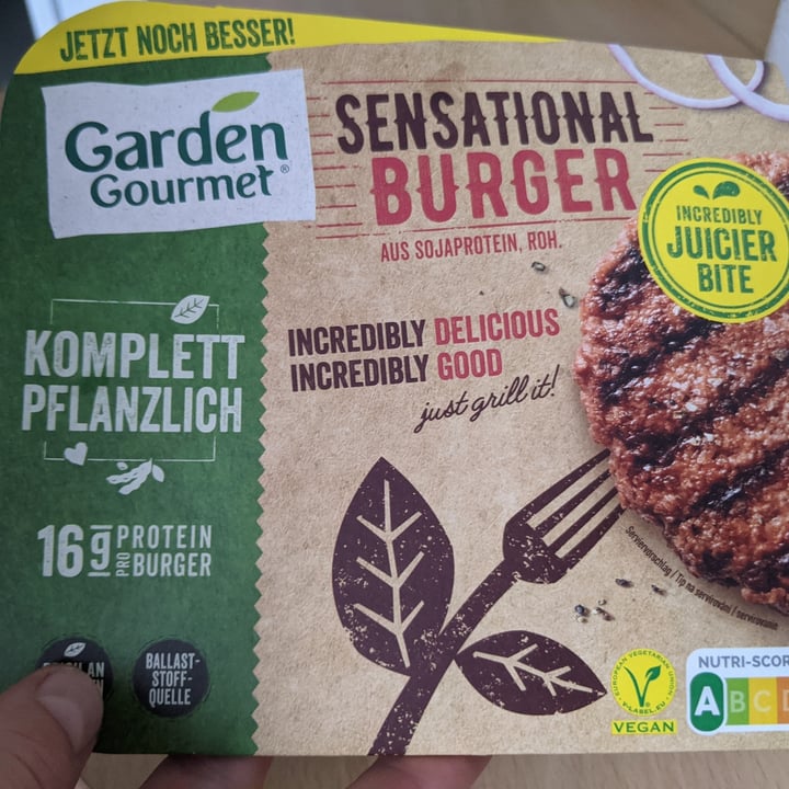 photo of Garden Gourmet Sensational Burger shared by @polimana on  29 Jan 2021 - review