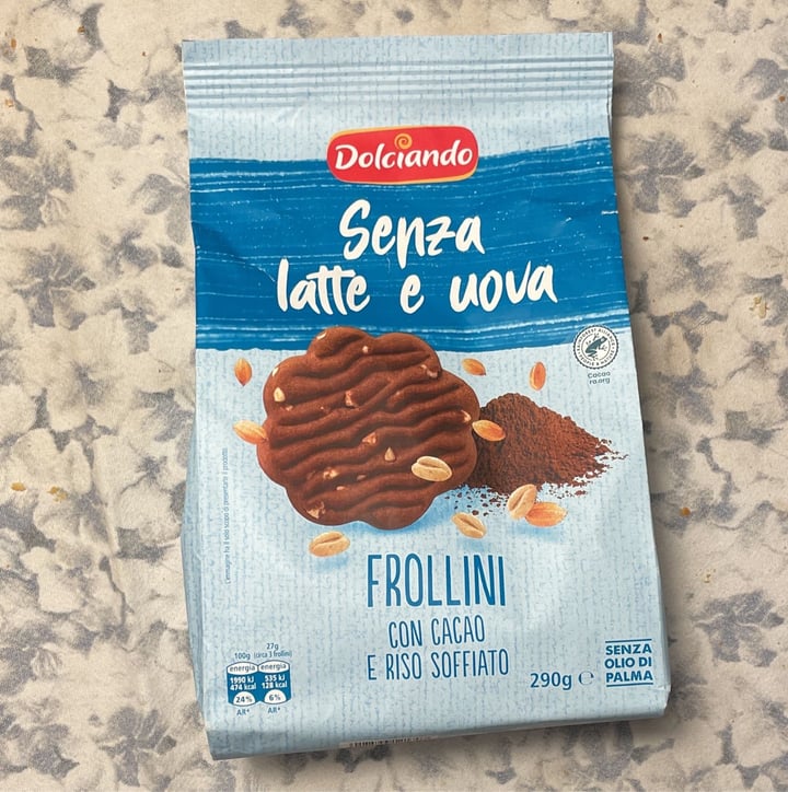 photo of Dolciando Frollini con cacao e riso soffiato shared by @veronica77 on  26 Mar 2022 - review