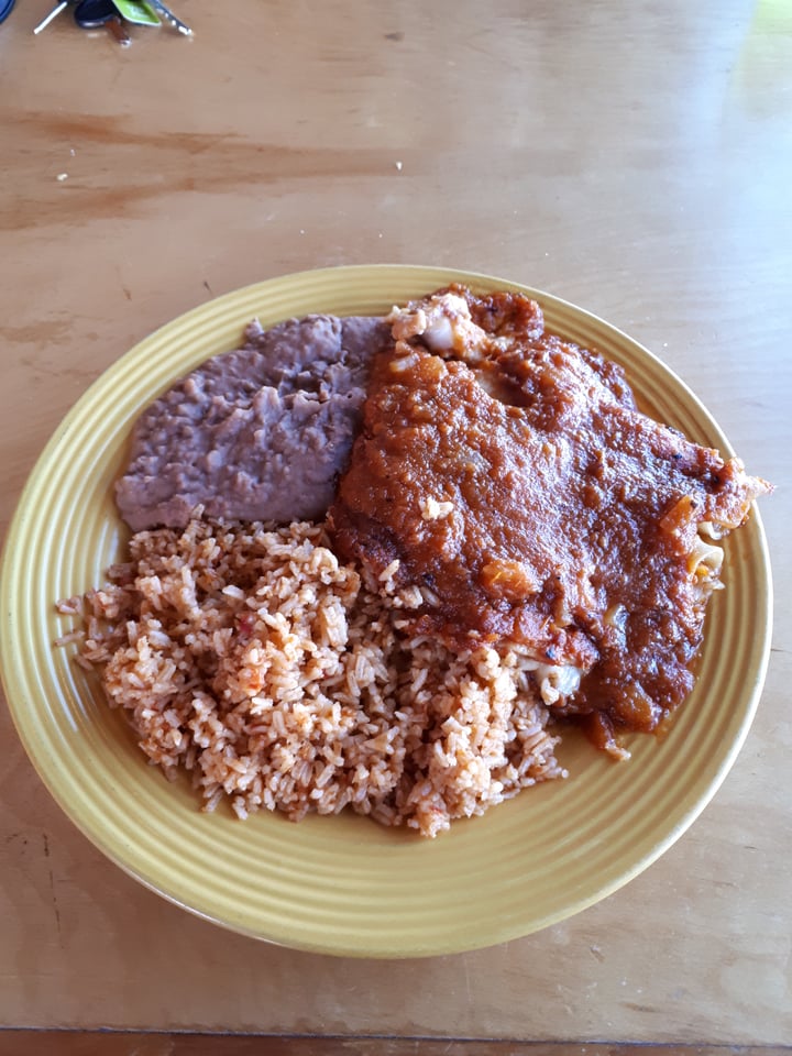 review photo of Baby Salsa Mexican Restaurant Vegan Chorizo Enchiladas shared by @sha on 24 Apr 2018 - review