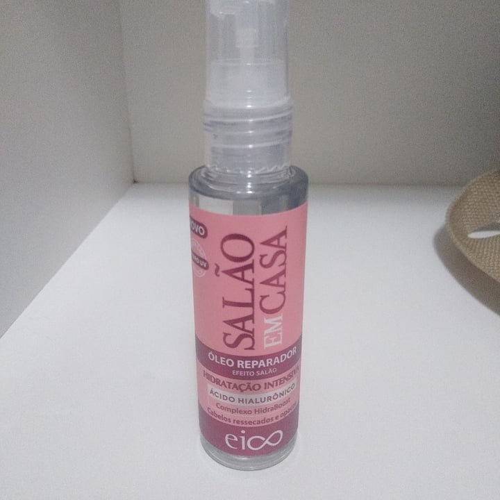 photo of Eico Cosméticos óleo reparador Salão Em Casa shared by @dedi80 on  20 Dec 2022 - review