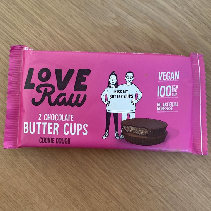 review photo of LoveRaw Chocolate Butter Cups Cookie Dough shared by @assile on 18 Sep 2021 - review