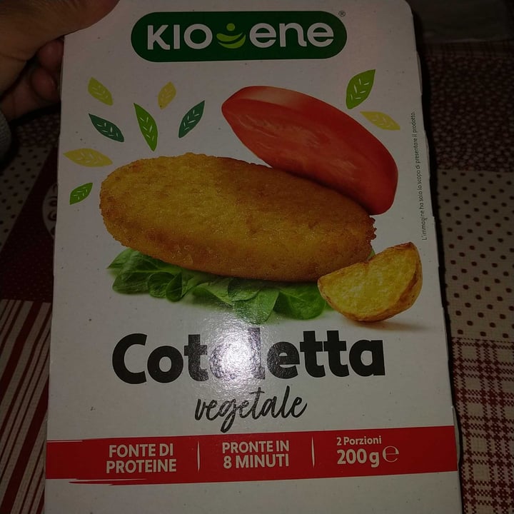 photo of Kioene Cotoletta vegetale shared by @stefystufy80 on  06 Apr 2021 - review