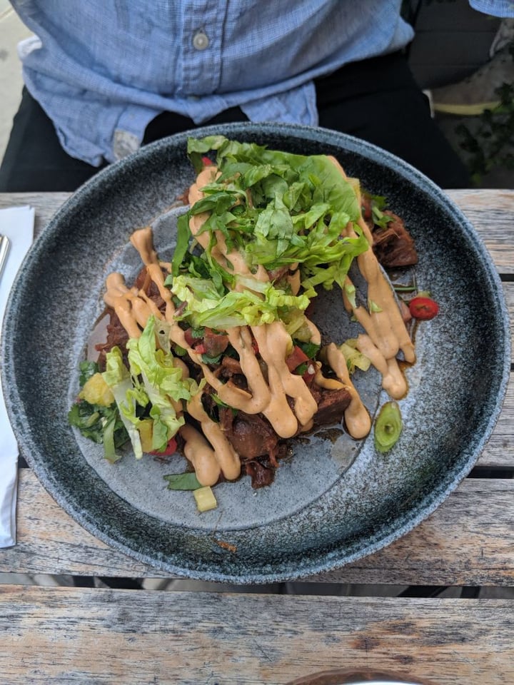 review photo of Redemption Bar Jack soft tacos shared by @veganliv on 01 Sep 2019 - review
