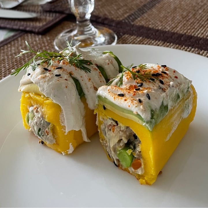 photo of Veda Restaurant Acevichado Maki Causa shared by @andreapajuelom on  11 Aug 2021 - review