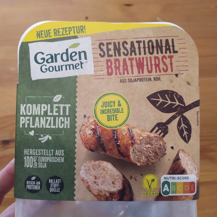 photo of Garden Gourmet Sensational Bratwurst shared by @seitanist on  26 Jun 2022 - review