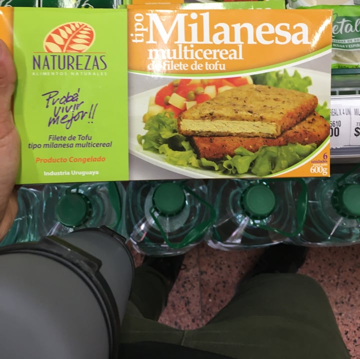 photo of Naturalezas Tipo Milanesa De Tofu shared by @veganbarista on  13 May 2020 - review