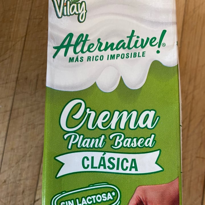 photo of Vilay Crema Plant Based shared by @nani-vegana on  31 Jul 2021 - review