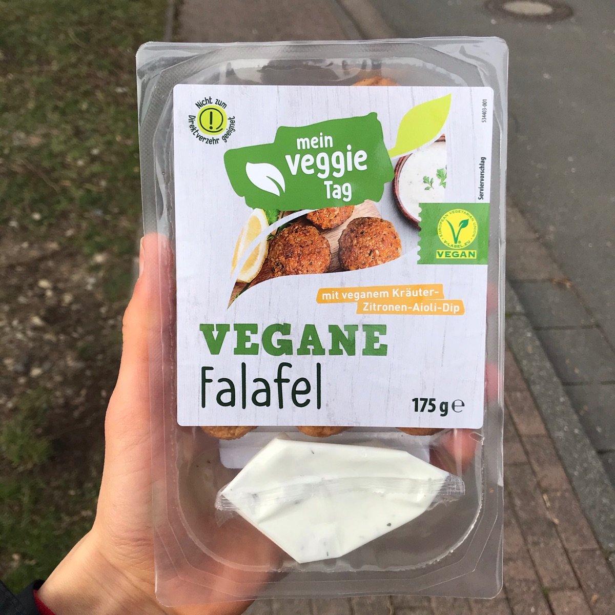 vegane Falafel from Mein Veggie Tag - Vegan Product Reviews &amp; Ratings ...