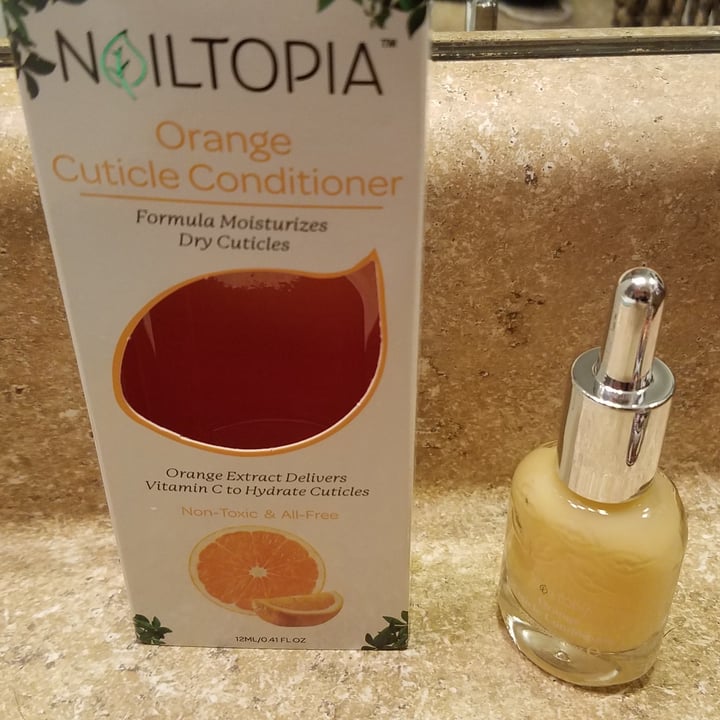 review photo of Nailtopia Orange Cuticle Conditioner shared by @plantdance on 08 Jan 2021 - review