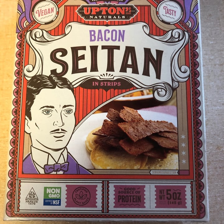 photo of Upton's Naturals Bacon seitan shared by @annettej on  19 Apr 2022 - review